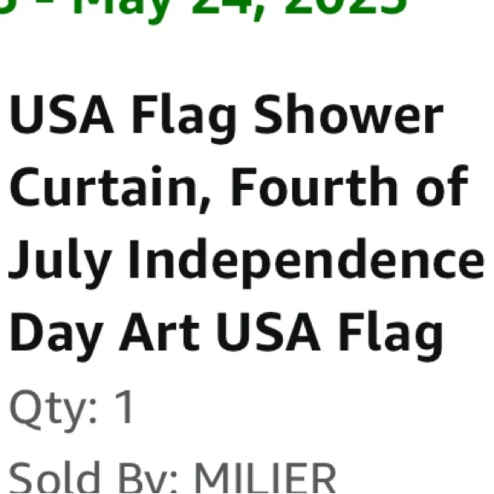 USA PLEDGE ALLEGIANCE SHOWER CURTAIN 46”x70” with rings